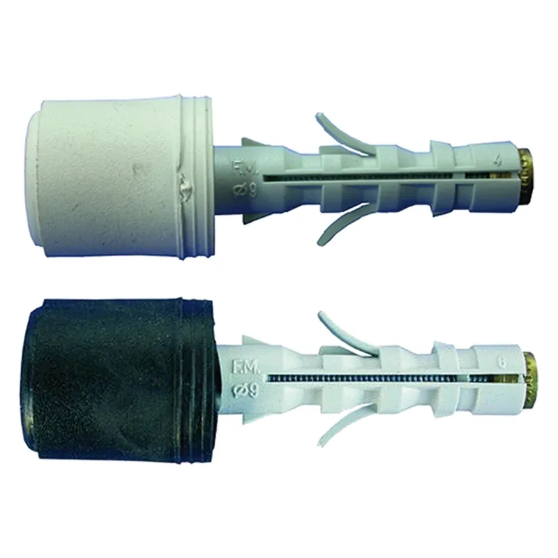 Seizoensaanbieding TASSELLO NYLON PARACOLPO ‘HTS10‘ mm. 9/40 - pz. 2 bianco. Modello mm. 9/40 - pz. 2 bianco