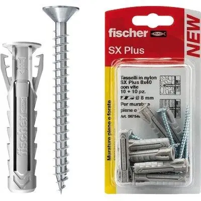 Koopje TASSELLO NYLON SX PLUS S K SELF FISCHER. Modello VITE TSP CAVA PZ SX 10X50 SK CF=PZ 4