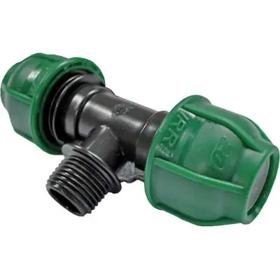 Finale Uitverkoop TEE A COMPRESSIONE FILETTO MASCHIO PN10. Modello MM 16X3/4M
