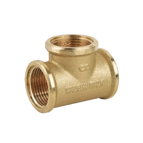 Hete Deal TEE FFF IN OTTONE GIALLO. Misura 3/8"