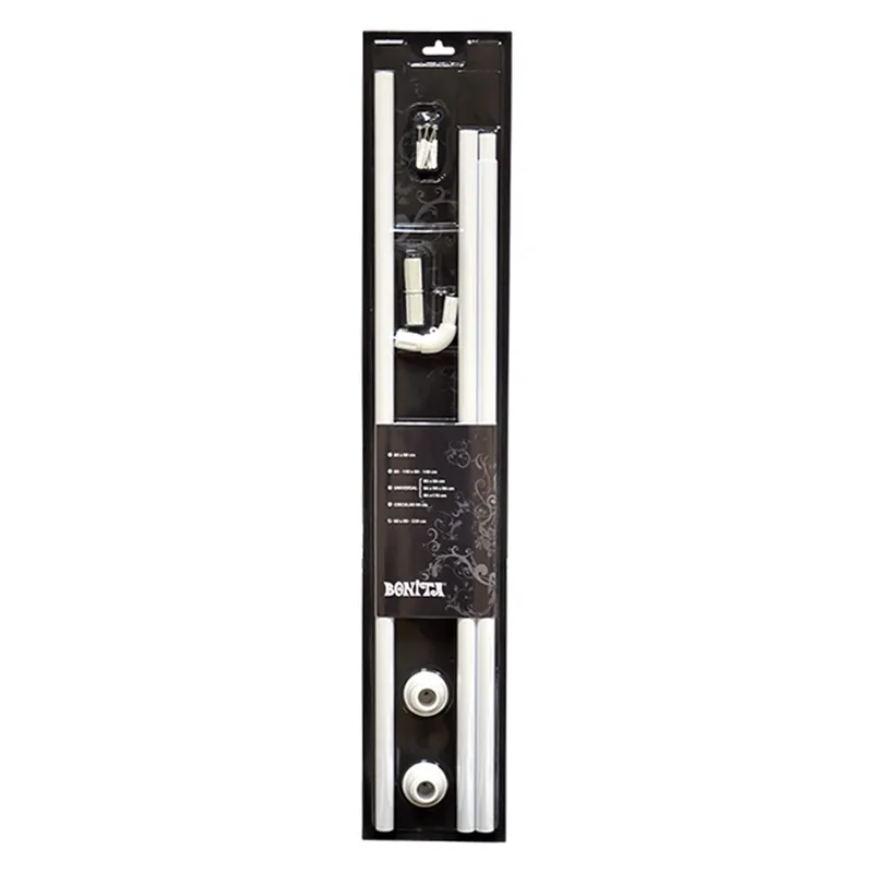 TELAIO PER TENDE DOCCIA A ‘L‘ ESTENSIBILE cm 80-140 x 80-140 Favoriet