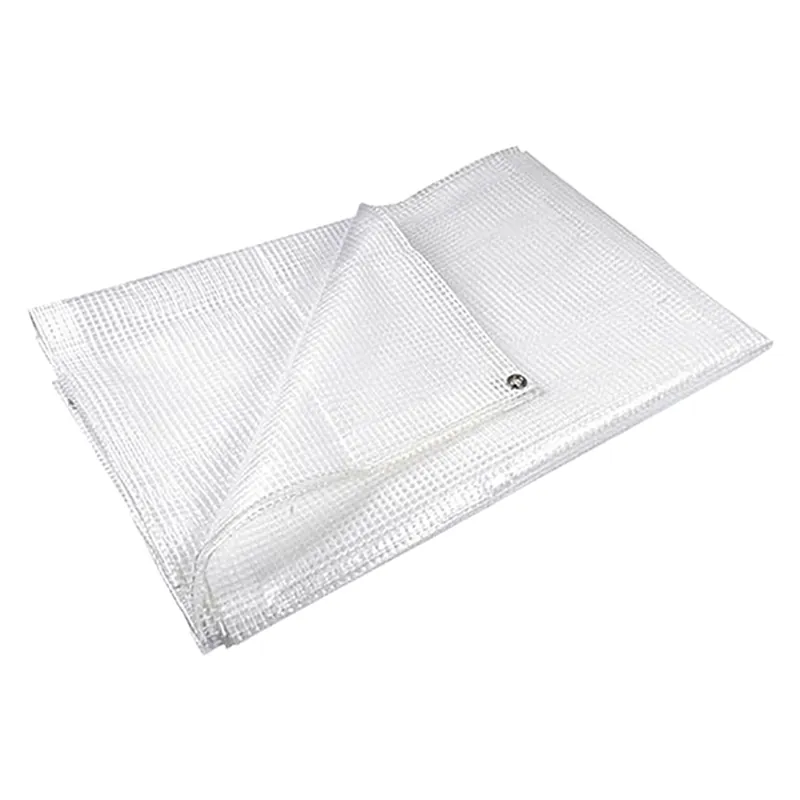 TELONE RETINATO CON OCCHIELLI mt 3 x 6 bianco - 160 gr./mq. Modello mt 3 x 6 bianco - 160 gr./mq. Shop Nu