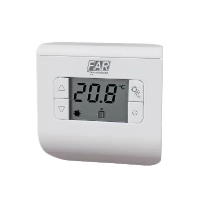 TERMOSTATO ELETTRONICO P/IMPIANTI DI RISCALDAMENTO E CONDIZIONAMENTO Op = Op