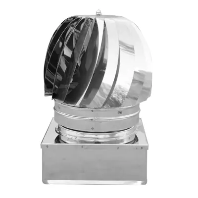 TIRAFUMI BASE QUADRA ACCIAIO INOX. Modello 450x450 Exclusieve Aanbieding
