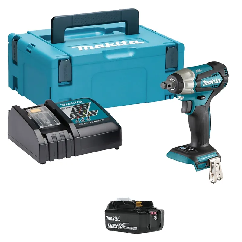 Direct Verzonden TRAPANO AVVITATORE AD IMPULSI ‘DTW181RTJ‘ 18V - 2 x 5 Ah Litio