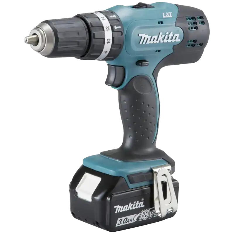 Populair TRAPANO/AVVITATORE CON PERCUSSIONE A BATTERIA ‘DHP453RFE‘ MAKITA