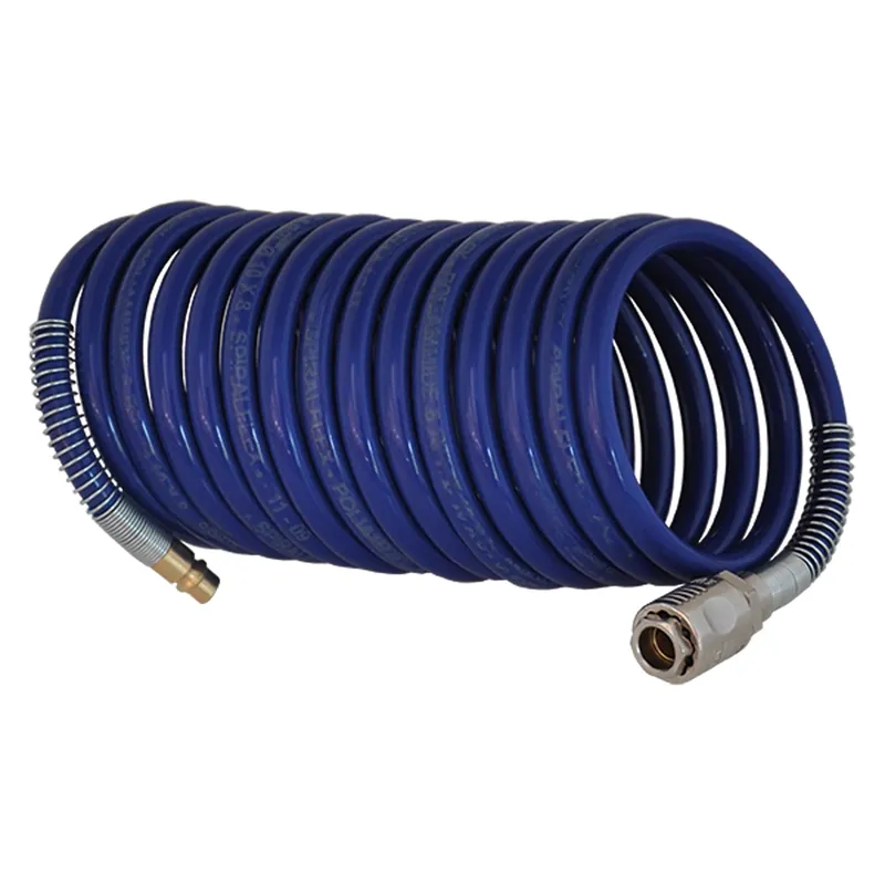 TUBO A SPIRALE IN NYLON RACCORDATO 8 x 10 - mt 5. Modello 8 x 10 - mt 5 Rechtstreeks Van De Fabrikant
