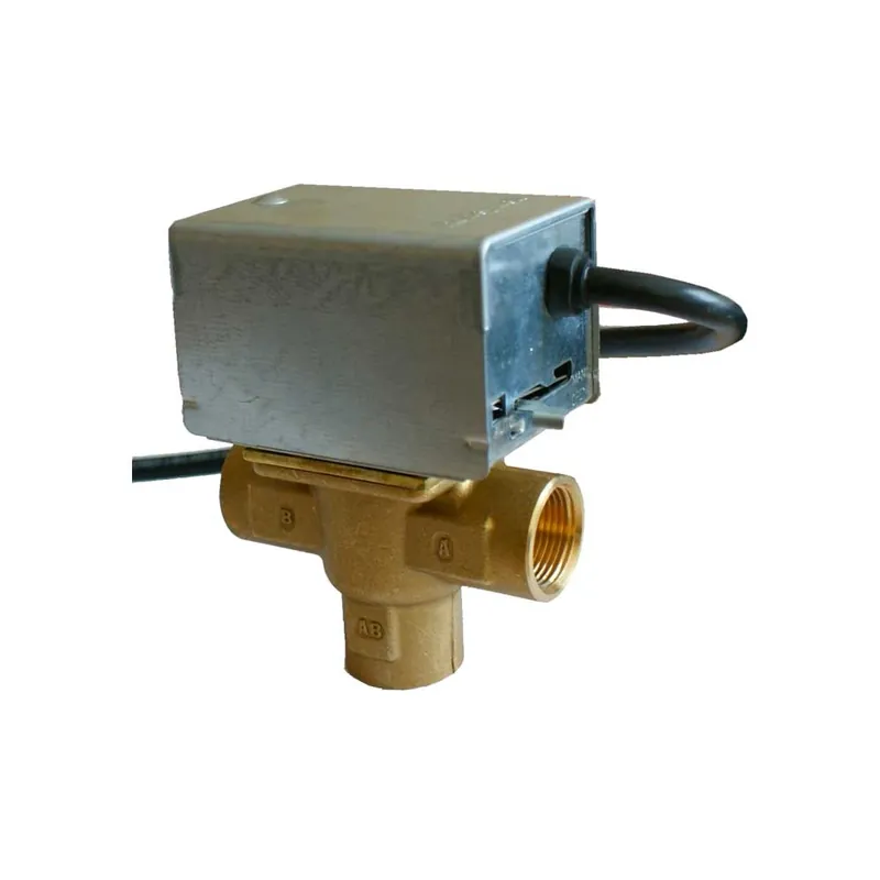 Valvola di Zona 3 Vie con Microinterruttore Ausiliario 1 F/F/F Must-Have