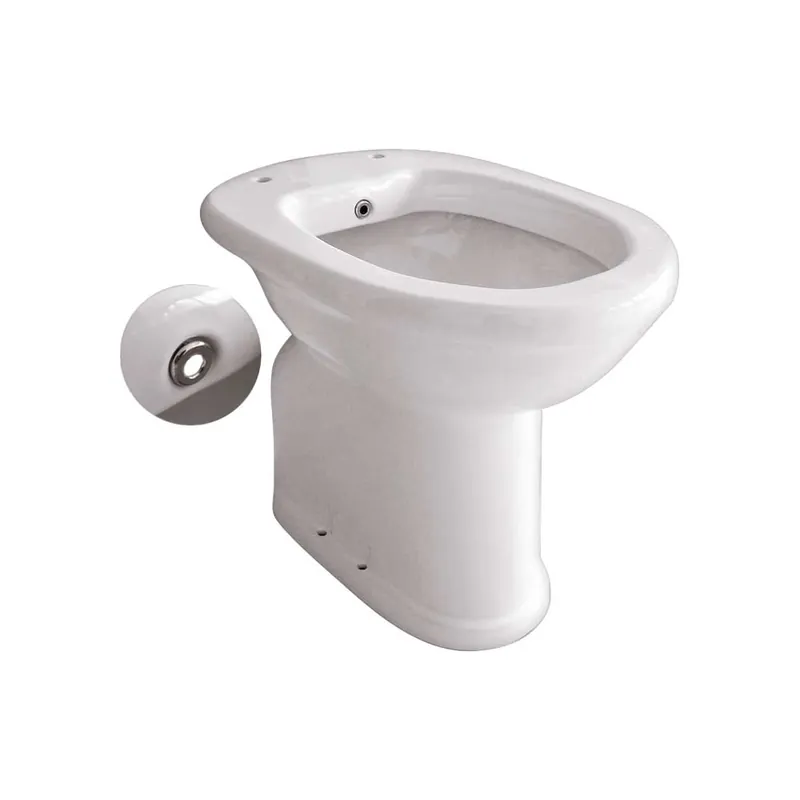 Vaso-Bidet per Disabile H.50 Scarico a Terra Favoriet