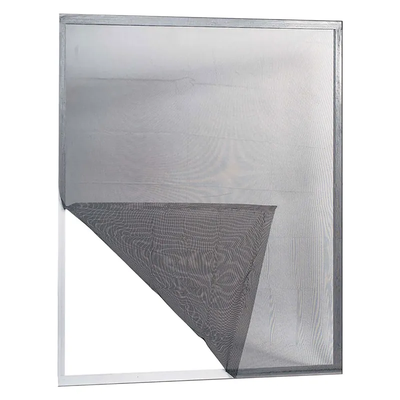 Nu Kopen ZANZARIERA IN POLIESTERE ADESIVA PER FINESTRE ‘ECCO‘ cm 120 x 160 col. grigio. Modello cm 120 x 160 col. grigio