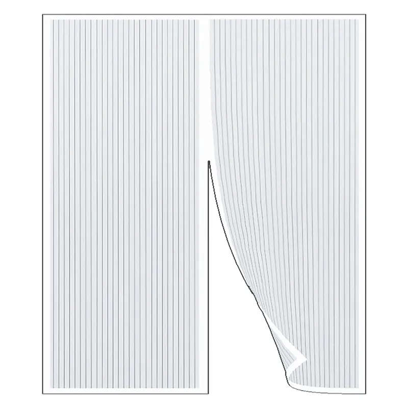 ZANZARIERA IN POLIESTERE CON MAGNETI ‘ECCO MAGNET PROMO‘ cm 100 x 220 - bianca Tijdelijk Beschikbaar