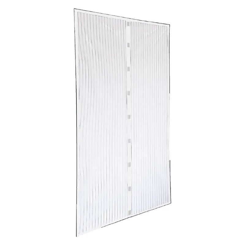 Hete Deal ZANZARIERA IN POLIESTERE CON MAGNETI PER PORTA ‘ECCO MAGNET‘ cm 140 x 240 - col. bianco. Modello cm 140 x 240 - col. bianco