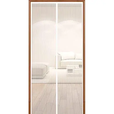 ZANZARIERA PORTA MAGNETICA EFFE. Modello POLIESTERE BIANCO PANNELLI 2 CM 120 H.CM 250 Weekendaanbieding