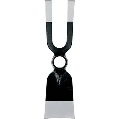 ZAPPA BIDENTE OCCHIO TONDO 228 STARS. Modello ACCIAIO FORGIATO GR 425 MM 70X270 SM.MM 32 Uitverkoop