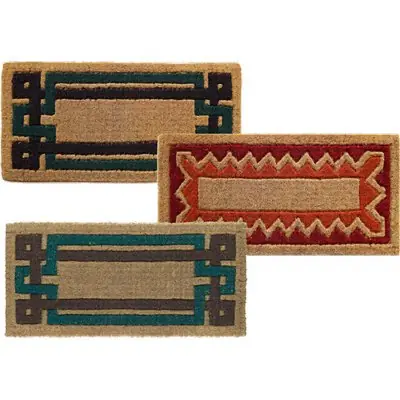 ZERBINO IMPERIALE COLORI ASSORTITI. Modello COCCO + PVC CM 50X100 Koop Online