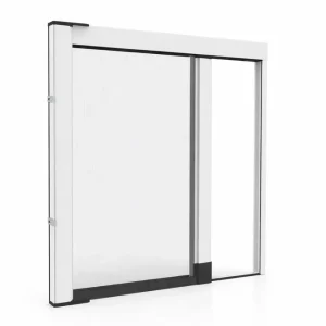 Zanzariera laterale Mia senza guida inferiore in kit da taglio 140 x 250H Seizoensaanbieding