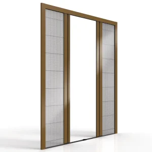 Express Levering Zanzariera micro plisse laterale genius (ingombro 13mm). Versione Anta doppia