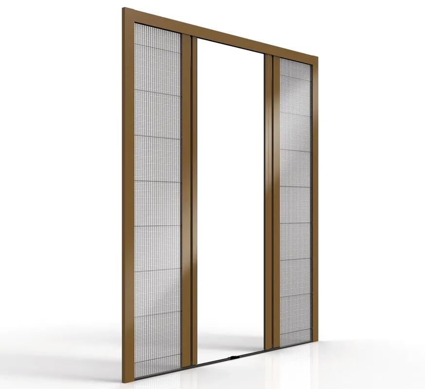Express Levering Zanzariera micro plisse laterale genius (ingombro 13mm). Versione Anta doppia