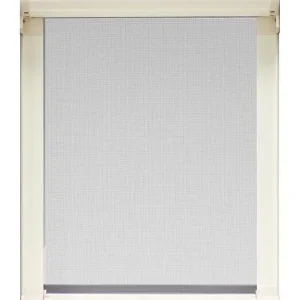 Zanzariera verticale a molla con bottoncini antivento Cassonetto 50mm. Tipologia rete Standard Direct Beschikbaar