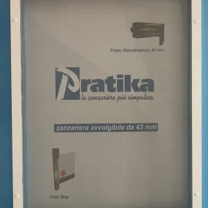 Speciale Aanbieding Zanzariera verticale a molla genius (con attacco frontale)