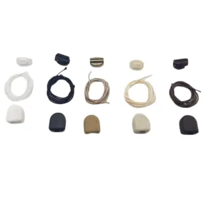 Direct Beschikbaar kit cordino fermacorda e campanella per verticali a molla serie Z24. Colore Marrone