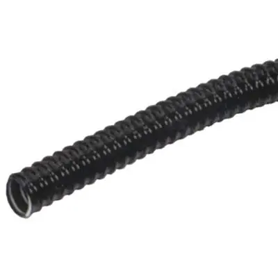 TUBO CORRUGATO + TIRAFILO. Modello PVC NERO MM 16 MT 25 Koop Online