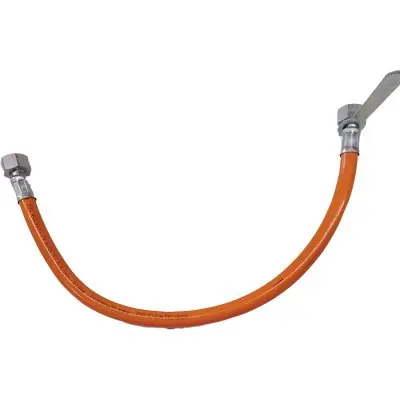 Gecertificeerd TUBO GAS GOMMA X CENTRALINE + CHIAVE. Modello GOMMA 1/2F CM 60