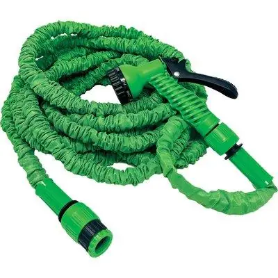 Betrouwbaar TUBO IRRIGAZIONE ESTENSIBILE EFFEGARDEN KIT GF. Modello GIALLO 7,5/22,5 + RACCORDI+PISTOLA