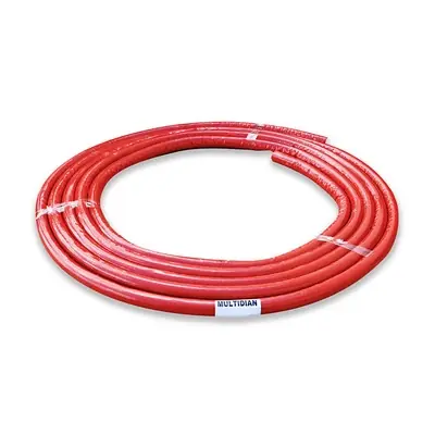 TUBO MULTI-DIAN SISTEMA MULTISTRATO COIBENTATO ROSSO ROTOLO 10 MT. Modello 20 x 2 Rechtstreeks Van De Fabrikant