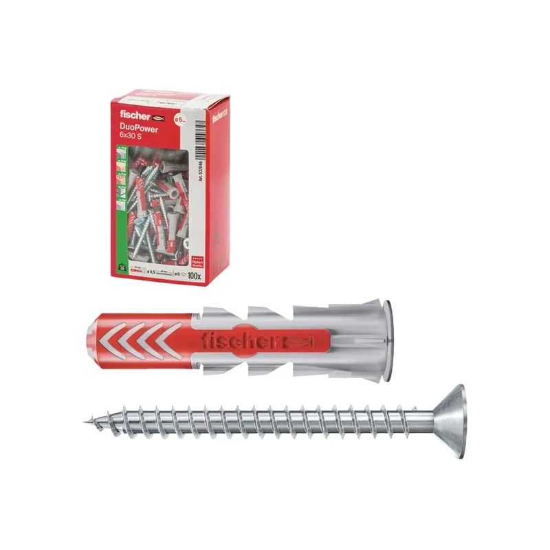 Express Levering Tassello Fissaggio Universale Bicomponente DuoPower 10x50 S