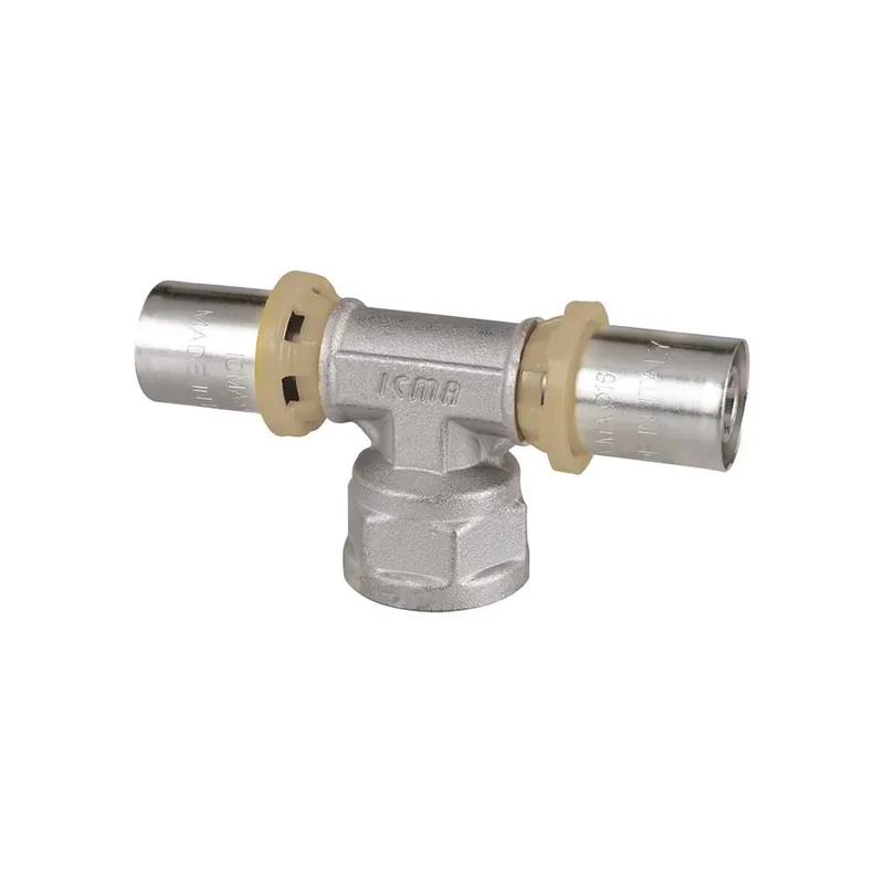 ICMA Tee Femmina a Pressare Multistrato Ø16x1/2xØ16 Must-Have