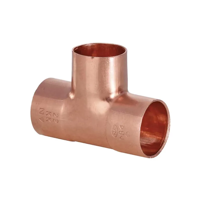 Beste Prijs Tee Femmina Rame a Saldare Ø54x54x54mm - Raccordo Idraulico