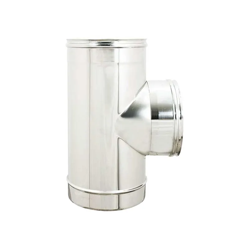 Alleen Vandaag Tee Inox Monoparete 90° F-F-M Ø100mm