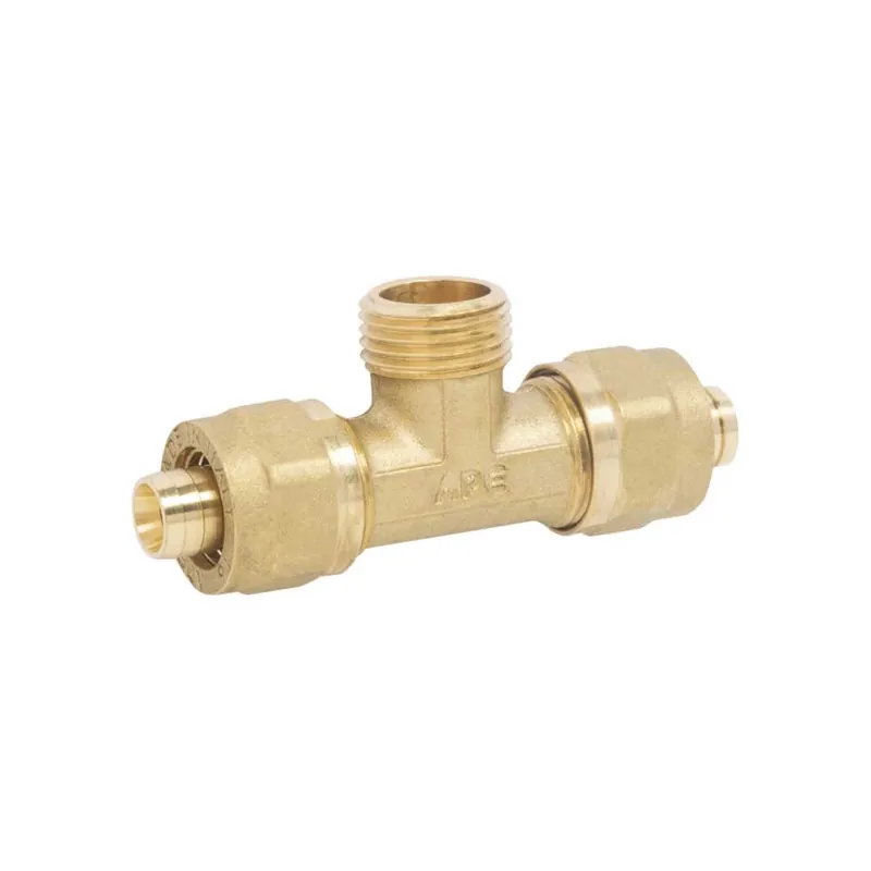 Beperkt Aanbod Tee Maschio a Compressione per Tubo Multistrato Ø20x3/4M