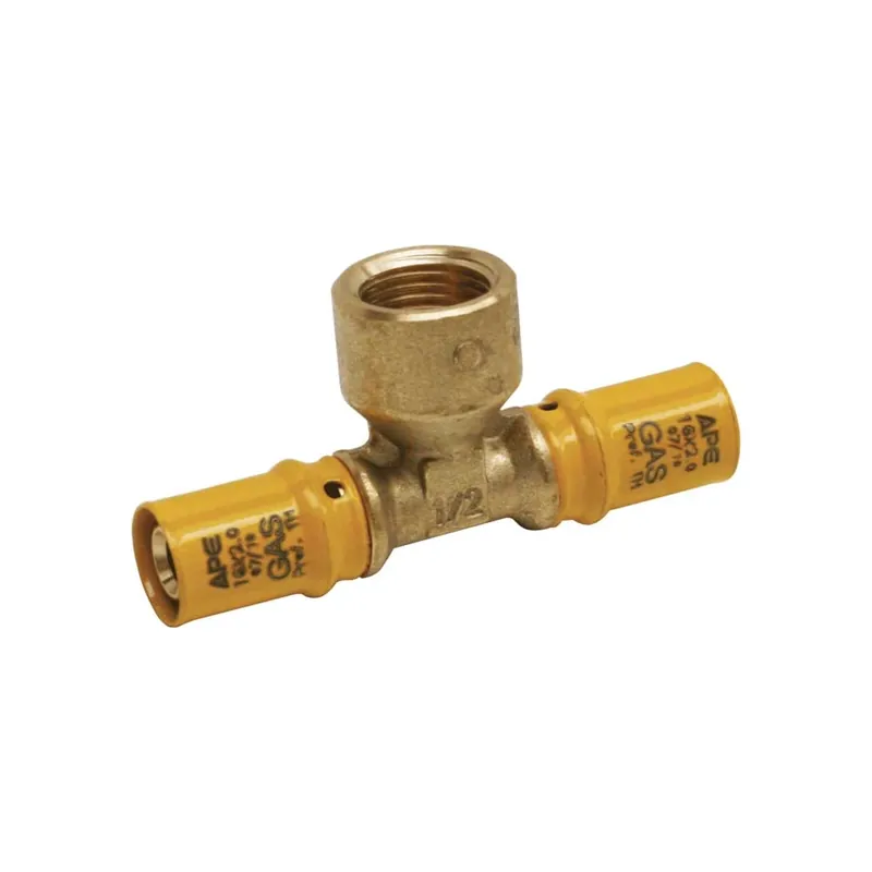 Aanbieding Tee a Pressare Femmina APE per Multistrato Gas Ø20x3/4xØ20 (2mm)