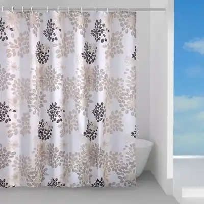 Aanbieding Tenda Doccia Caffè 240x200 cm per Bagno Grande