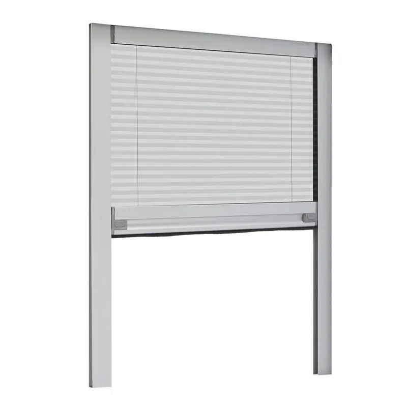 Tenda Mini Plisse verticale (ingombro 18mm). Tipologia telo Oscurante/Filtrante Bestel Nu