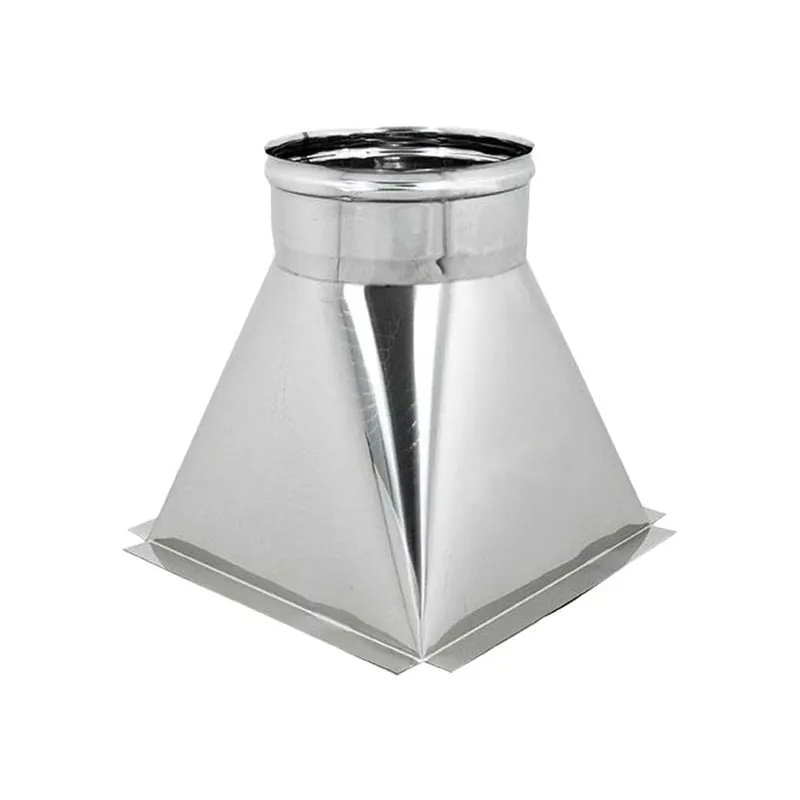 Aanbieding Tramoggia Inox Monoparete 200x200 - Tubo Ø200 mm