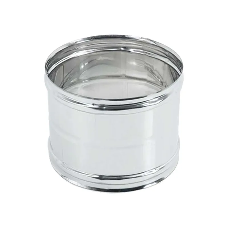 Beste Prijs Tronchetto Inox F/F Monoparete Ø130 mm per Canne Fumarie