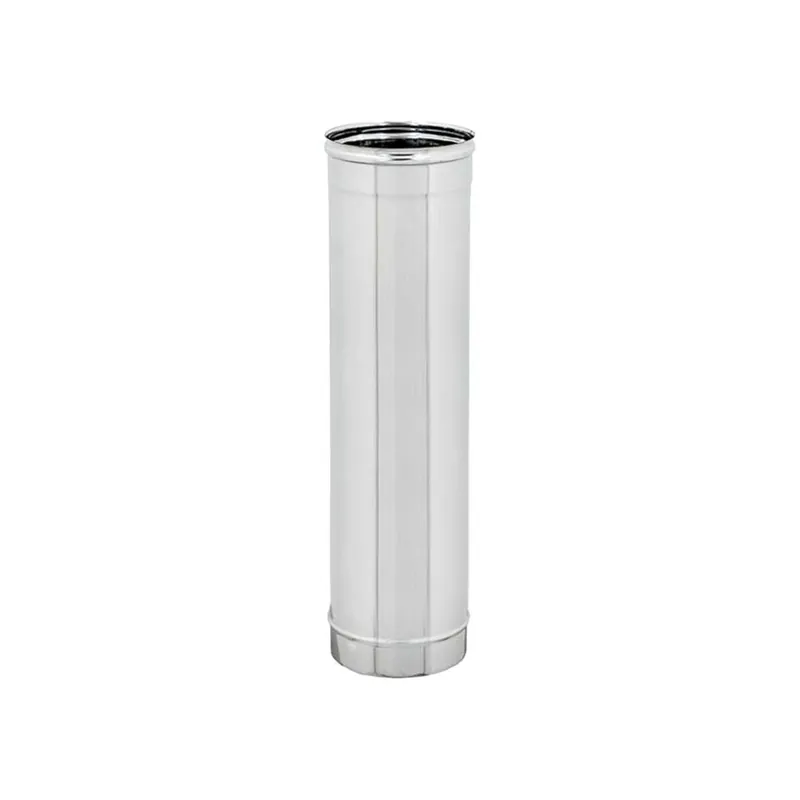 Veilige Betaling Tubo Inox Monoparete Diritto 1 Metro Ø140 mm