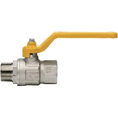 VALVOLA A SFERA GAS MF CON LEVA LUNGA MOD. LONDON. Misura 1/2" DN 15 Seizoensaanbieding