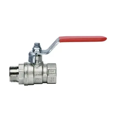 Voordeelprijs VALVOLA A SFERA MF LEVA PIATTA LUCCHETTABILE. Misura 3/4" (DN 20) 30 bar / 435 psi