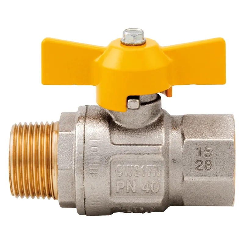 Dagaanbieding VALVOLA A SFERA PER GAS MANIGLIA A ‘T‘ 3/4" MF. Modello 3/4" MF
