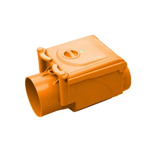VALVOLA ANTIRIFLUSSO IN PVC ARANCIO. Modello Diam. 160 Betaalbaar