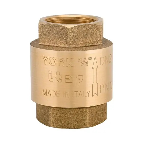 Gecertificeerd VALVOLA DI RITEGNO YORK. Misura 1" DN25 12bar/174psi