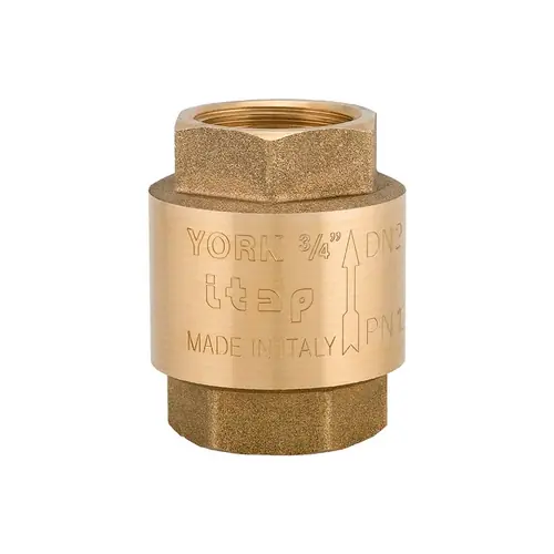 VALVOLA DI RITEGNO YORK. Misura 1"1/4 DN32 10bar/145psi Express Levering