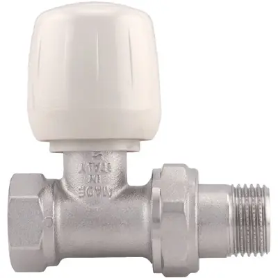VALVOLA DIRITTA MANUALE PER RADIATORI. Modello 1/2" Dagaanbieding