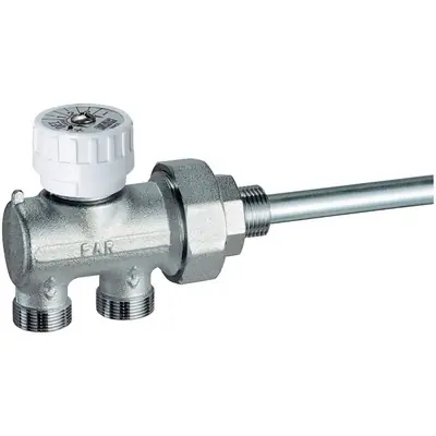 Op = Op VALVOLA MONOSTILE MANUALE CROMATA (FAR). Misura 3/4" x 12