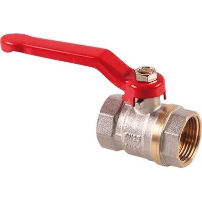 VALVOLA SFERA FF LEVA STARS. Modello OTTONE NICHELATO 1/2"F Alleen Vandaag