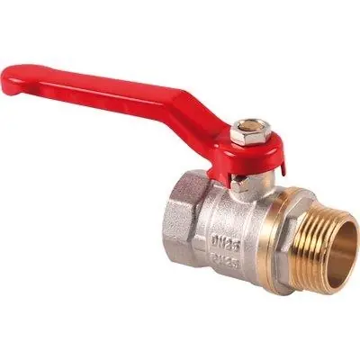 Alleen Vandaag VALVOLA SFERA MF LEVA STARS. Modello OTTONE NICHELATO 3/4"MF